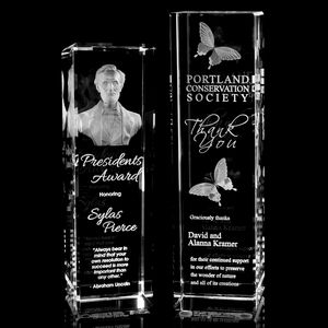 Awards, Crystal award, trophy, gift for recognition