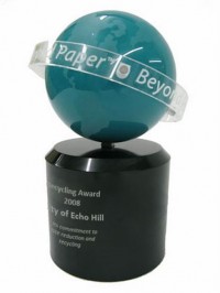 Shapes-1505 Custom Ball Shaped Lucite Award