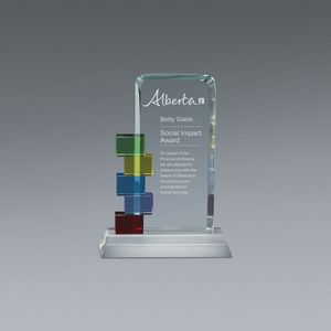 Awards, Crystal award, trophy, gift for recognition