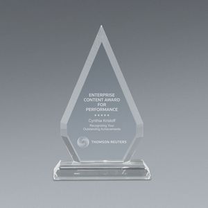 Awards, Crystal award, trophy, gift for recognition