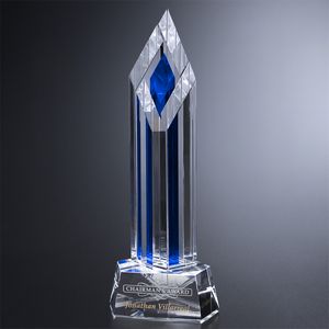 Crystal award, trophy, gift for recognition