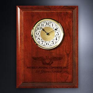 Clocks award, trophy, gift for recognition
