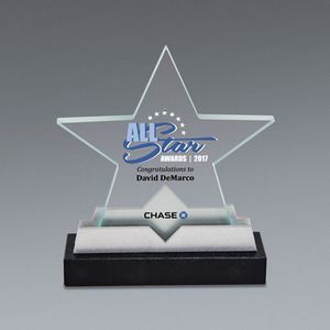 Award, Recognition, trophies, Glass, Metal, Black Granite, full color imprint, full color printing, made in USA