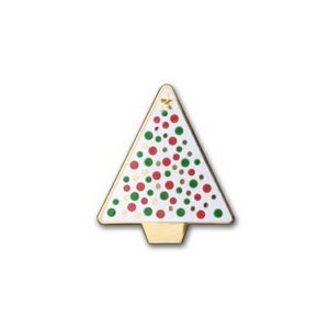 Enamel, Christmas Tree, Holiday Decoration, Lapel, Sharp Point, Attachable