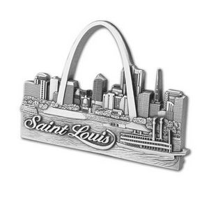 City Series, Stand Up, Fine Pewter Casting, Solid Pewter, Continuity Piece, Commemorate, City Scape