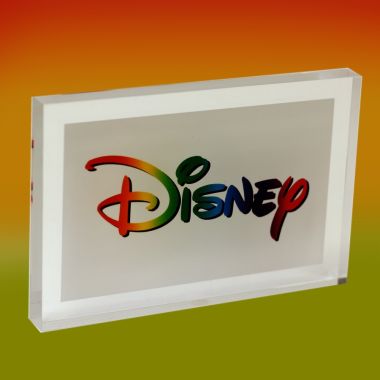 Custom Lucite Wall plaques with client logo