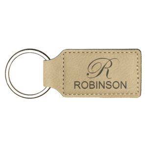 Keychain, rectangle, key ring, keys, Leatherette Gifts, Gift, Leatherette, Laser, Trophy, trophies, commemorative, recognition, sports, premier, corporate, gift, achievement, wholesale