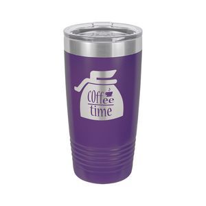 20 Oz., Mugs, Double Walled, Stainless Steel, Cup, Lid, Sip Through Lid, Round
