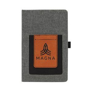 CM721RW, contemporary, canvas, journal, portfolio, phone pouch, phone holder, leatherette, gift, corporate, employee gift