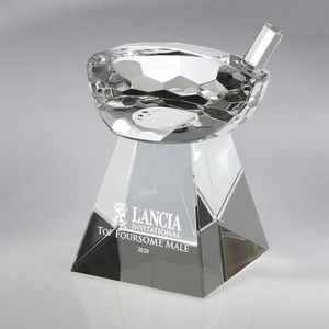 crystal, golf driver, golf, Trophy, award, Award Ceremony, Award collection, Award
