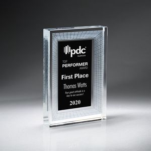 Awards, Crystal, Glass, Square / Rectangle