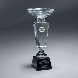 Cup, Square Base, Round Top, Achievement Recognition, Faceted