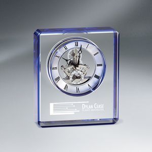 Clocks, Crystal, Glass, Square / Rectangle