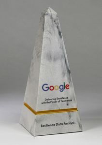 Marble, Obelisk, Cast, Tapered, Recognition, Accolade, Medium, Traditional, Classic