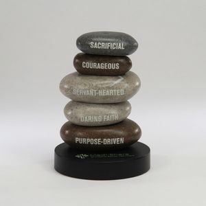 EDTT, VALA, Rock, Natural, Groundbreaking, Nature, Stacking Rock, Balance, Perpetual, Puzzles, Team Builder / Mission, Large, Marble, Onyx, Granite, Stackable, Stack, Stacking