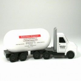 Custom designed tanker container truck Lucite bespoke awards or gift