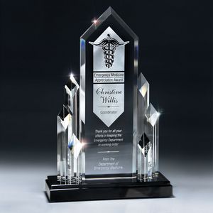 Awards, Crystal award, trophy, gift for recognition