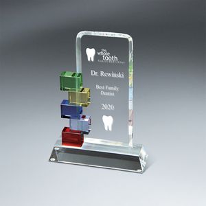 Awards, Crystal award, trophy, gift for recognition