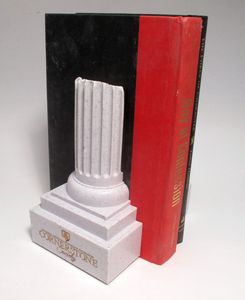 Book Ends, Marble award, trophy, gift for recognition