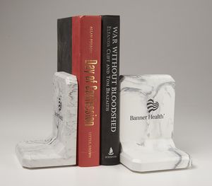 Book Ends, Marble award, trophy, gift for recognition