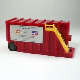 Custom container truck Lucite awards